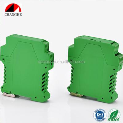 China PA66 CHANGHE Din Rail Mount Terminal Enclosure Din Rail Housing 15-19-4 for sale