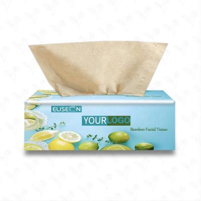 China Free Of Dyes OEM Wholesale 2 Ply 150 Sheets Ultra Soft Facial Tissue Paper Handkerchief for sale