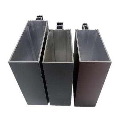 China Newest Style Curtain Wall Thermal Break Visible Curtain Wall Extrusion Profiles Aluminum Glss Wall for sale