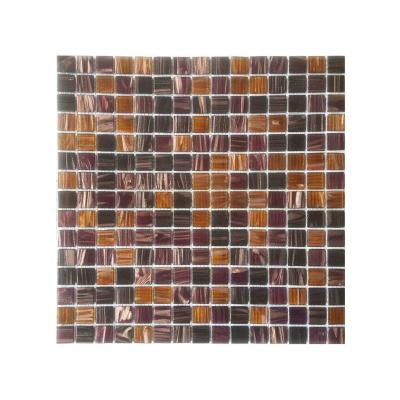 China custom wholesale glass mosaic tile tile square for sale