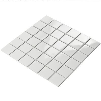 China 300*300 Modern Pure Color Bathroom Kitchen All-Ceramic Mosaic Wall Tiles for sale