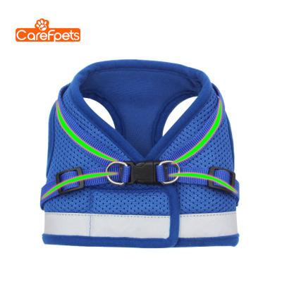 China Custom Made Breathable Mesh Reflective Pet Chest Strap Dog Harness Vest Pet Weapons Wholesale for sale