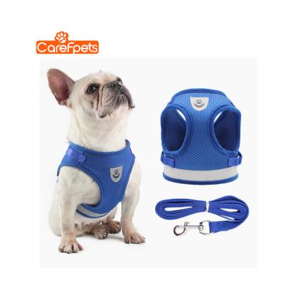 China Breathable Mesh Reflective Safety Vest Adjustable Dog Harness for All Kinds of Dogs for sale