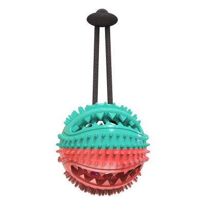 China Sustainable High Quality Durable Dog Rubber Chew Toy Toothbrush Interactive Toys For Dogs Wholesale for sale