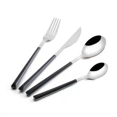 China Viable 4pcsElegant Japan Stainless Steel Cutlery Set Spoon.Knife.Sets High Stainless Steel Hotel Restaurant Home Wedding Gift for sale