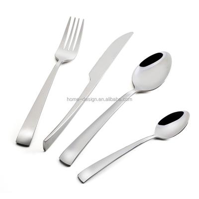 China Sustainable 16PCS Silverware Set with Vertical Knife, Food Grade Stainless Steel Flatware Set, Include Knife Fork Spoon for Kitchen Home for sale