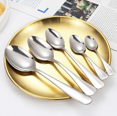 China Viable size quality stainless steel dinnerware cutlery sets elegant tableware and party table decorations for wedding room and restaurant for sale