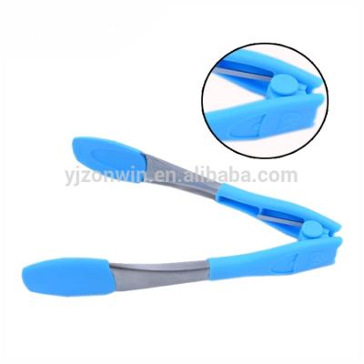 China Item E3-016 Good Quality Viable Durable And Lovely Silicone Food Tongs for sale