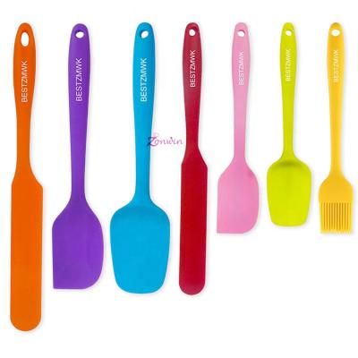 China Disposable Silicone Butter Spatula Silicone Kitchen Utensils Tools Kitchen Utensils for sale