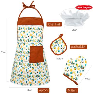 China High Quality Wq5187-4a Cloth Apron For Kids Kitchen Wooden Toys for sale