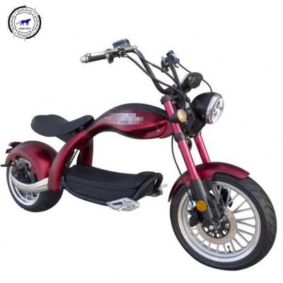 China 1000W Seev Citycoco Unisex Rock Scooter 2 Wheel Big Tire LEON Citycoco Electric Scooter for sale