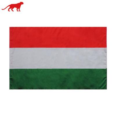 China FLYING Red White Green Colorful Waving Country Flags of Hungary for sale