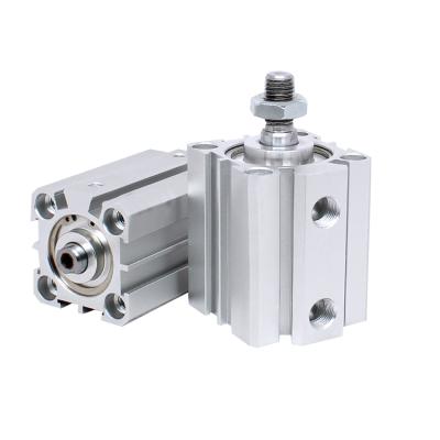 China General Pneumatic Valve Accessories Double Bore Size 50mm Air Single Acting Pneumatic Cylinder for sale