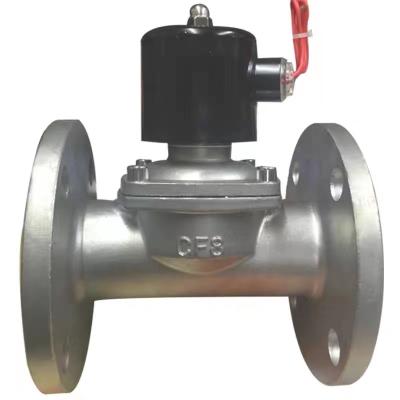 China General Factory Directly Sell 24VDC DN65 Flange Cut Diaphragm Water Flange Valve Solenoid for sale