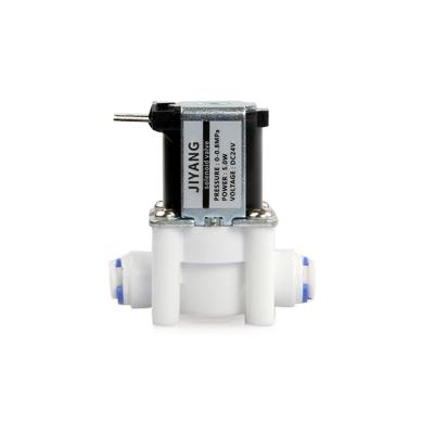 China Home Kitchen Food Grade 12v 24v 110v 220v Mini Water Plastic Solenoid Valve for sale