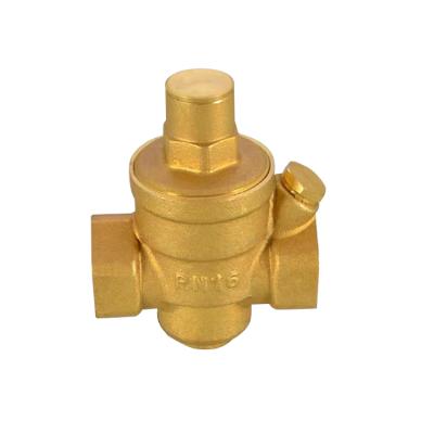 China General ISO 228 Standard Brass Hydraulic Control 3/4 Inch Manual High Pressure Water Pressure Regulating Valve for sale