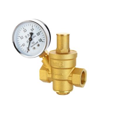 China General Factory Directly Selling DN32 Adjustable Indicated Pressure PRV Regulator Valve With Oil Filled Pressure Gauge for sale