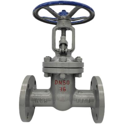 China Best Seller DN50 2 Inch WCB API General Manual Cast Steel Water Oil Flanged Gate Valves for sale