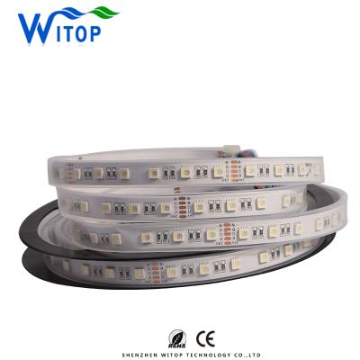 China High Quality Hotel SMD5050 4 in1 RGBW 14.4W/M 96leds/m Led 24V LED Strip Light LED Strip Light for sale