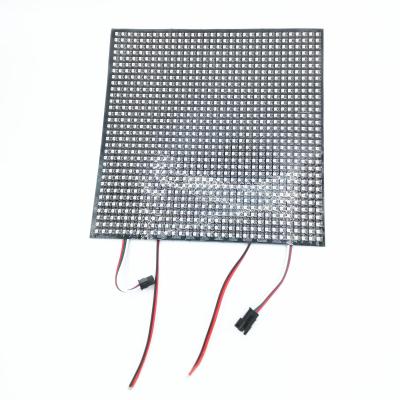 China Concert 16*16cm Small Pixel 1024LEDs Individually Flex Panel Module Display Addressable Full Color SMD 2427 Flexible LED Matrix for sale