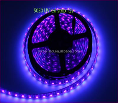 China Flexible Accessible UV Light 365nm 385nm LED COB 5V Ultraviolet Purple Copper UVB Bar UV Strip for sale