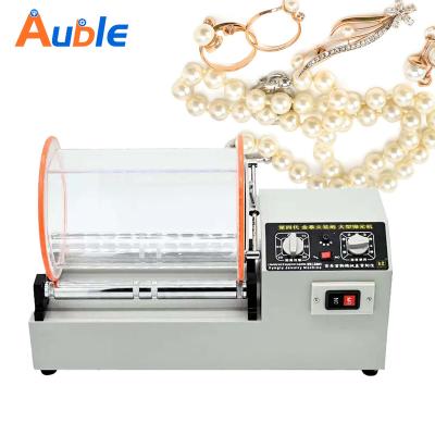 China KT1320 16KG Speed ​​Adjustment Work Timing Barrel Polisher Equipment Wet Polishing Tumbler Jewelry Polishing Machine for Gold Coin Rock Cleaning for sale