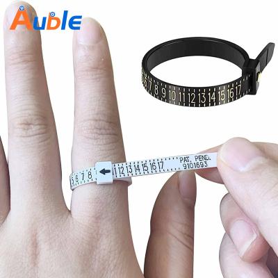 China Guaranteed Suitable Measuring Tools Ring Sizer Finger Gauge Plastic Ring Sizer Quality Price Jewelry For Engagement Rings Wedding Sets for sale