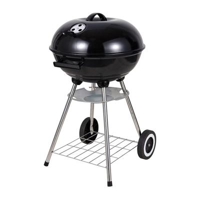 China Easily Assembled Camping BBQ Grills 17 Inch Mini Easily Cleaned Portable Charcoal Barbecue Grill High Quality Outdoor Kitchen for sale