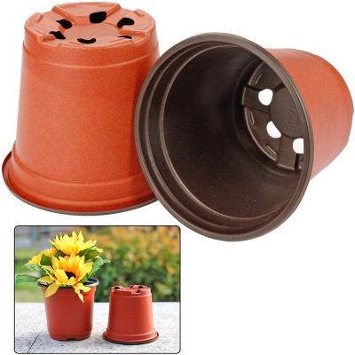 China Bulk Modern Indoor Outdoor Home Decor Plastic Flower Plant Stand Nursery Succulent Pots for sale