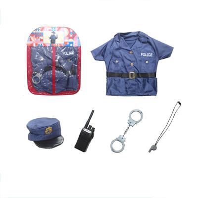 China 2021 Eco-friendly Material Police Suit New Arrival Toys Pretend Game Playing Toy for sale