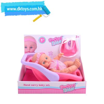 China 9 Inch Rotocast Eco-friendly Material Doll With Nipple Amazon Hot Selling Cute Doll for sale