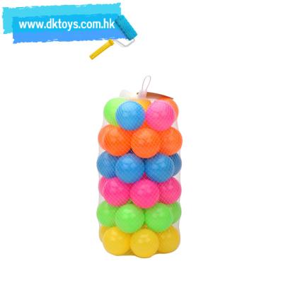 China 40 PCS Colorful Ocean Balls Eco-friendly Material Soft Plastic Ball Baby Toy for sale