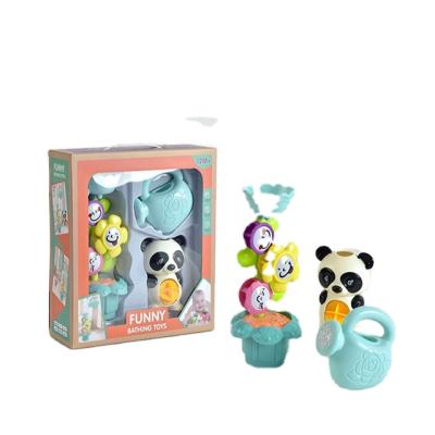 China Baby Plastic Bathroom Bottle Cartoon Flowers&Watering Bottle&Parda Watering Toys Set Funny Bathing Toys 66.00*32.00*60.00cm for sale