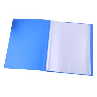 China Stand Folder A4 10/20/30/40/60/80/100 Pocket Sheet Protector Eco-friendly Presentation Display Book for sale