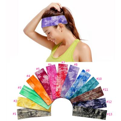 China Wicking Fashionable Stretchy Men's Elastic Moisture Band Hair Band Sports Headband Sports Headband Unisex Headband For Running for sale