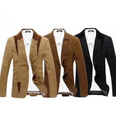 China New Fashion Men's Long Sleeve Suit Jacket Men's Casual Oversized Blazer Slim Fit Men's Breathable Clothing for sale