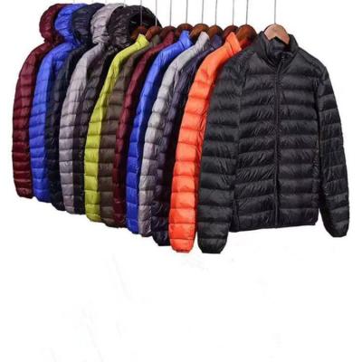 China Ultra Light Packable Men's Breathable All-Season Down Jacket Water And Coat Size M-5XL Mens Hoodies Breathable Jackets for sale