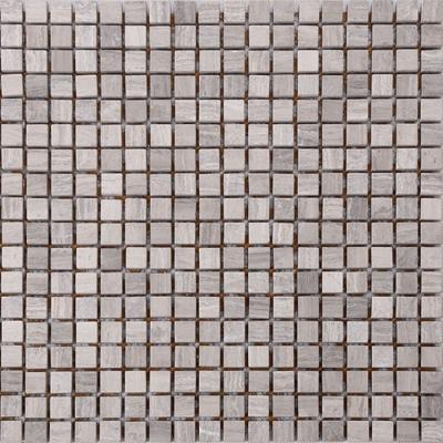 China Wood Grain Stone Mosaic Bathroom Sink Splashback Tiles , Bathroom Countertop Tile Morden Design for sale