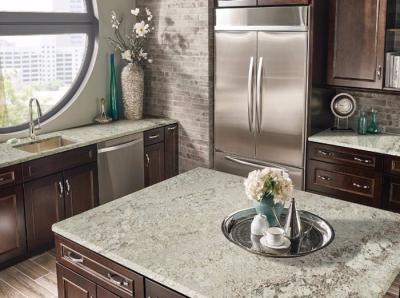 China Supreme Granite Slab Countertop Own Quarry Stone White Granite Tile Countertop for sale