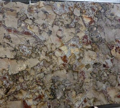 China Chocolate Bordeaux Granite Stone Slabs Features Cappuccino Blocks Natural Stone for sale