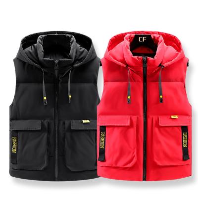 China Men Anti-pilling Bubble Sleeveless Jacket Lightweight Bubble Jacket With Foam Filling Winter Loungewear Stripper Vests Vests Padded for sale