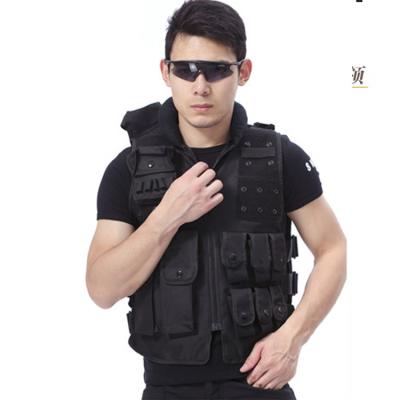 China Cheap Black Tactical Clothing Men's Security Guards Outdoor Wear Police Vest Tracksuit for sale