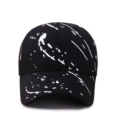 China Multicolor common men's and women's white washed cotton hat 6 panel dad hat baseball cap for sale