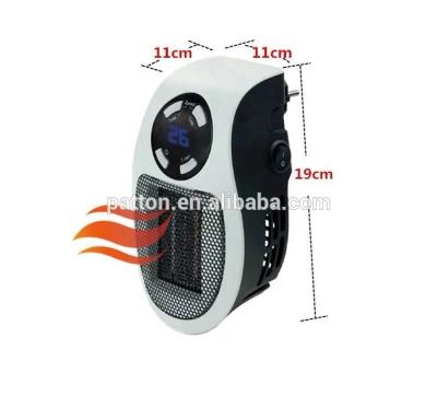 China Fashion Mini Portable Electric Heater Small Desktop Fan Ceramic Heater Fan for sale