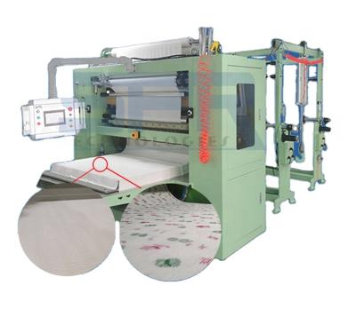 China Cotton Cloth Napkin Interleaved Sheet V Folding Automatic Nonwoven Cotton Cloth Napkin Production 5T/6T Nonwoven Machine for Interleaved Sheet V Folding for sale