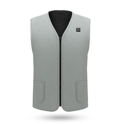 China JIALIANG K01 QUICK DRY Heating 5 Zones USB Electric Heated Vest for sale