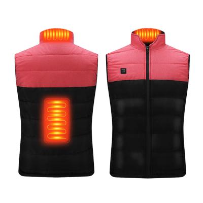 China Unisex QUICK DRY Constant Temperature Support Hand Washing Heated Vest For Winter USB Heating Vest for sale