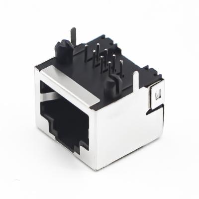 China Through Hole Rj45 Modular Jack Connector for sale