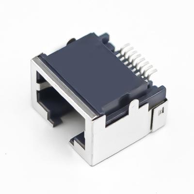 China Through Hole Without Magnetics Surface Mount Smt Rj45 Connector for sale