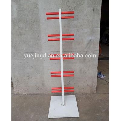 China Sturdy Buggy Display Stand Metal Scooter Display Stand Flooring Two Tiers Kids For Sale for sale